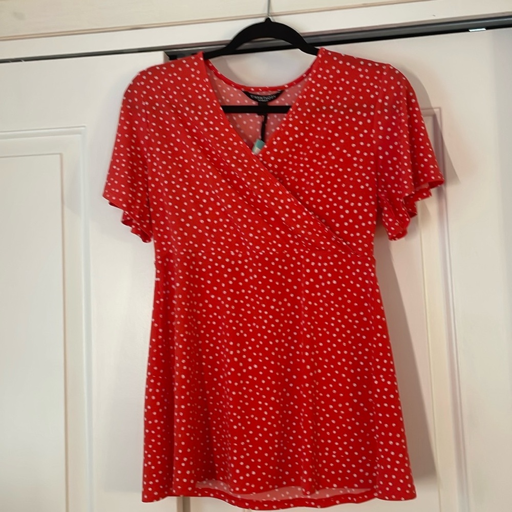 Isabel maternity wrap top
